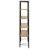 4-Tier Bookcase 160x35x160 cm Solid Mango Wood 286603