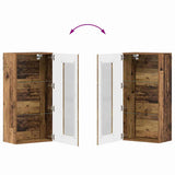 Wooden Cabinet Old Wood 50 x 29 x 100 cm Engineered Wood 880229