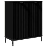 Sideboard Black 69.5 x 33 x 82 cm Engineered Wood 883425