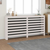 Radiator Cover White 169x19x84 cm Solid Wood Pine 822607