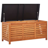 Storage Box Natural wood, Black 47285