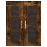 Wall Mounted Cabinets 2 pcs Smoked Oak Engineered Wood 3197926