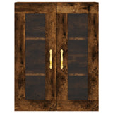 Highboard Smoked Oak 69.5x34x180 cm Engineered Wood 3198646