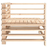 Garden Corner Sofas 2 pcs Solid Wood Pine 825632