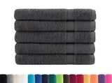 Premium Shower Towels "SOLUND" 25 pcs Anthracite 70x140 cm 600 gsm 137163