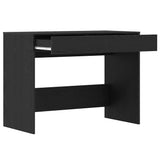 Desk Black Oak 101x50x76.5 cm Engineered Wood 862080