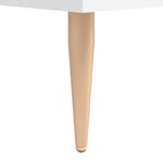 Highboard White 34.5x34x180 cm Engineered Wood 3199417