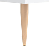 Highboard White 34.5x34x180 cm Engineered Wood 3199417
