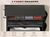 Wood Storage Chest of Drawers 45108502