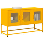 ZNTS TV Cabinet Mustard Yellow 100.5x39x60.5 cm Cold-rolled Steel 853341