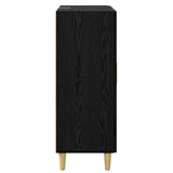 Sideboard Black Oak 69.5 x 34 x 90 cm Engineered Wood 880835