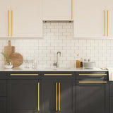 Cabinet Handles 10 pcs Gold 480 mm Stainless Steel 3203674