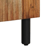 Bathroom Cabinet Brown 38 x 33 x 160 cm Solid Mango Wood 4017778