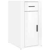 Desk Cabinet High Gloss White 40x49x75 cm Engineered Wood 816794