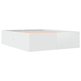 Bed Frame without Mattress White 150x200 cm 3280916