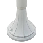 ZNTS Garden Post Light E27 120 cm Aluminium White 44210