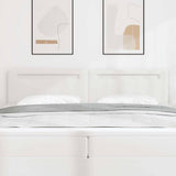 LED Headboard White 200 cm Faux Leather 42007314