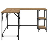 Desk Artisan Oak 139 x 139 x 75 cm Engineered Wood 882866