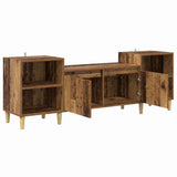 TV Cabinet Old Wood 160 x 35 x 55 cm Engineered Wood 881024