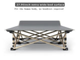Heavy Duty Single Folding Bed Camping Travel Guest Lightweight 38304169