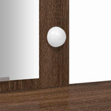 Dressing Table Brown 102 x 33 x 135 cm Engineered Wood 865187