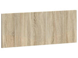 Wall-Mounted Headboard HOORN Sonoma Oak Engineered Wood 897417