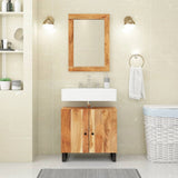 Sink Cabinet 62x33x58 cm Solid Wood Acacia and Engineered Wood 351987