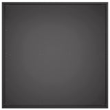 Garden Planter 2 pcs Black 60 x 60 x 20 cm Cold-rolled Steel 8004995