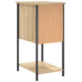 Bedside Cabinet Sonoma Oak 32x42x70 cm Engineered Wood 826095