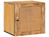 Bathroom Sets with Drawer with Shelf Natural Solid Mango Wood 3310063