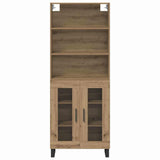 Highboard 2 pcs Artisan Oak Engineered Wood 3403190