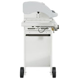 Gas BBQ Grill with 7 Burners Silver Stainless Steel 3214257