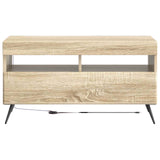 LED TV Cabinet Sonoma Oak Engineered Wood 897657