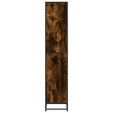 Bookcase Smoked Oak 80.5x35x170.5 cm Engineered Wood 3300857