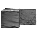 L-Shaped Garden Furniture Covers 2 pcs 12 Eyelets 185x185x90 cm 3155369