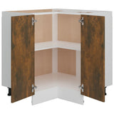 Kitchen Cabinet Lyon Smoked Oak 75.5x75.5x81.5 cm Engineered Wood 815582