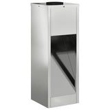 Solar Led Pathway Light 2 pcs Silver Galvanized 879714