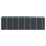 Garden Shed Anthracite 191x640x198 cm Galvanised Steel 3188259