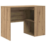 Corner Desk with Drawer Artisan Oak 102 x 88 x 75 cm 3337280