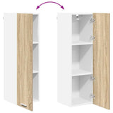 Hanging Cabinet Sonoma Oak 30 x 31 x 100 cm Engineered Wood 884332