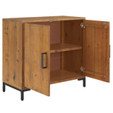 Sideboard Brown 75x35x70 cm Solid Pinewood 349923