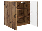 Wall-Mounted Cabinet Old Wood 66 x 34.5 x 90 cm Engineered Wood 898573