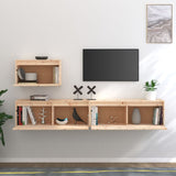TV Cabinets 3 pcs Solid Wood Pine 3100274