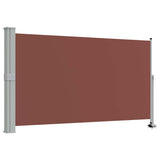 48346 Patio Retractable Side Awning 140 x 300 cm Brown