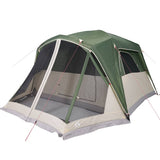 Family Tent with Porch 6-Person Green Waterproof 94548