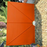 Collapsible Terrace Side Awning Terracotta 300x200 cm 44573
