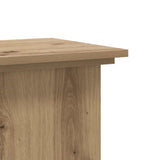 Plant Stand Artisan Oak 33x33x80 cm Engineered Wood 852977