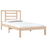 Bed Frame without Mattress 90x190 cm Single Solid Wood Pine 3104313