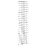 Gabion with 5 mm Wire and 10x10 cm Mesh 50x10x200 cm 3464971