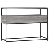 Console Table Grey Sonoma 100x40x75 cm Engineered Wood 834153